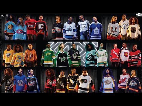 adidas, NHL® return with adidas Reverse Retro 2022。